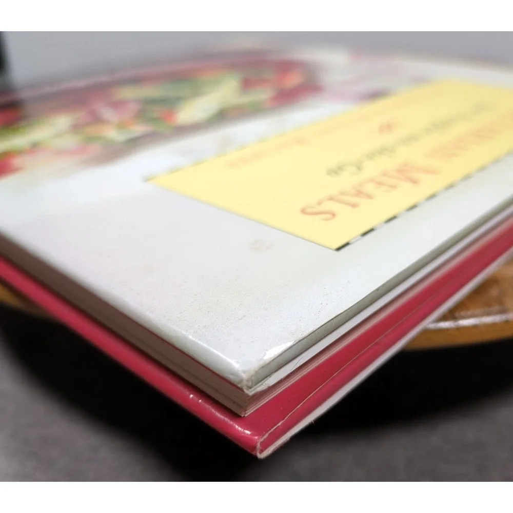 2002 Vegetarian Meals‎ For People On The Go by Vimala Rodgers VTG HC 101 Recipes